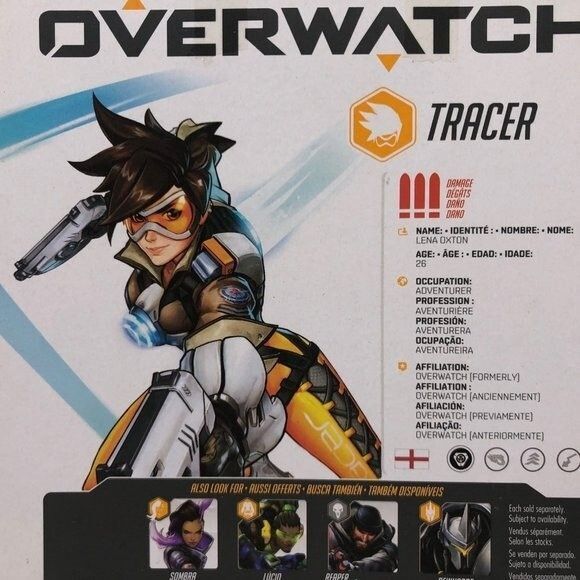 Overwatch Ultimate's Series 6” TRACER Action Figure Hasbro Blizzard figure - Picture 3 of 7